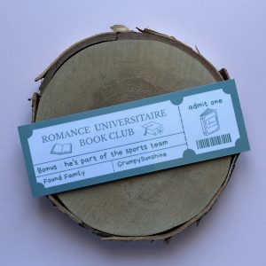 Romance Universitaire | Marque-page