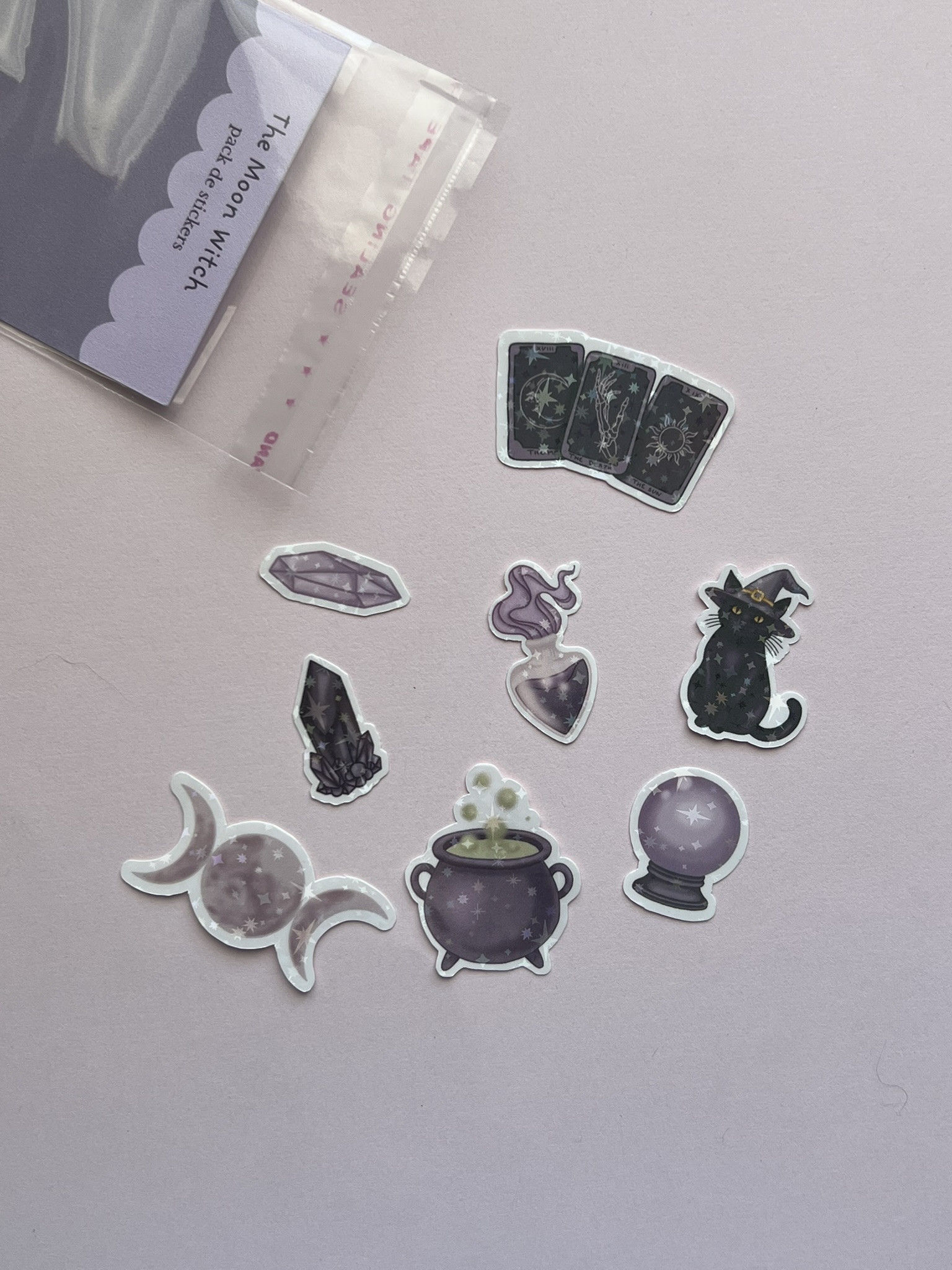 The Moon Witch | Pack de stickers – Image 2