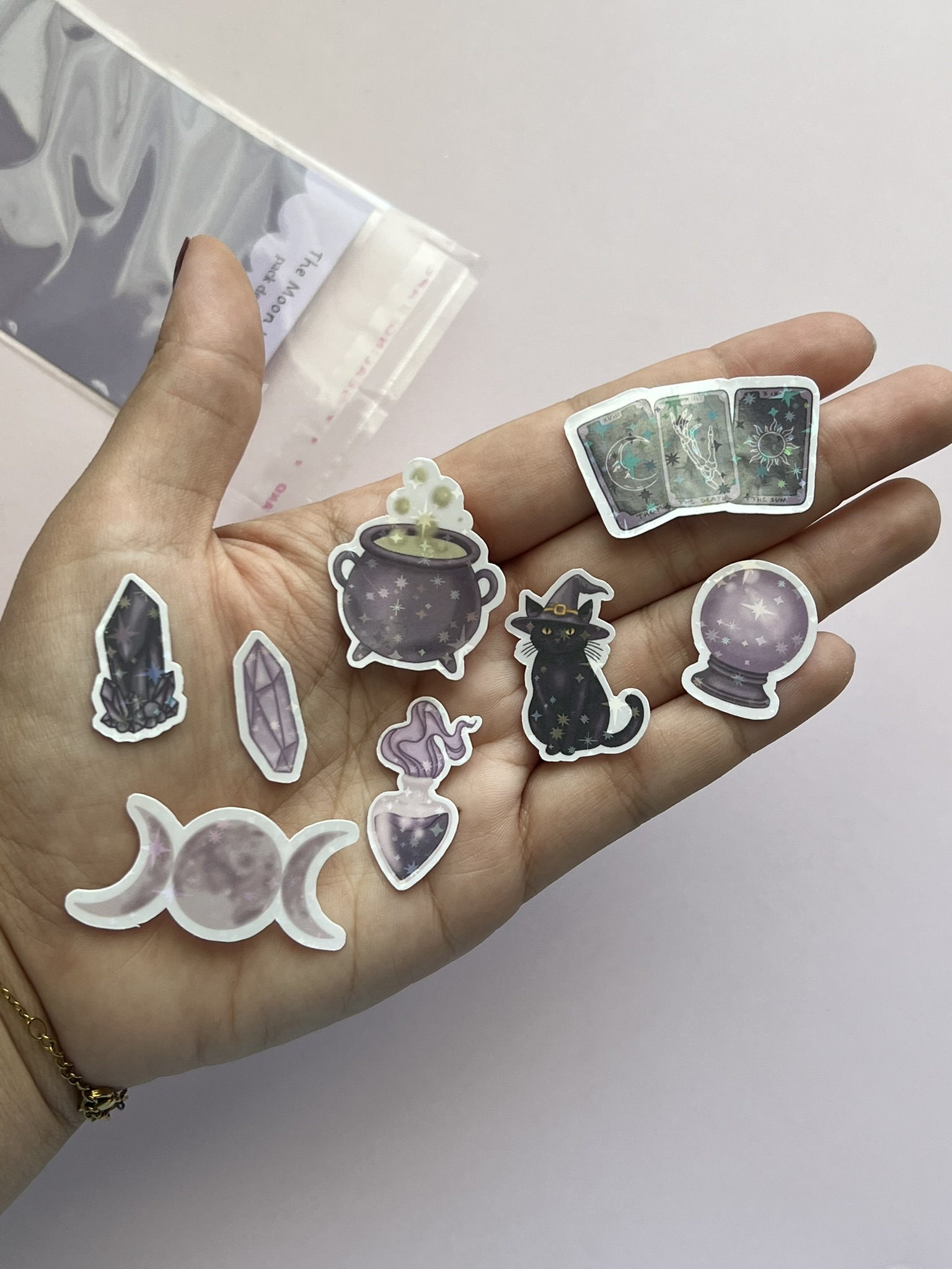 The Moon Witch | Pack de stickers – Image 3